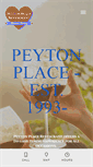 Mobile Screenshot of peytonplacerestaurant.com